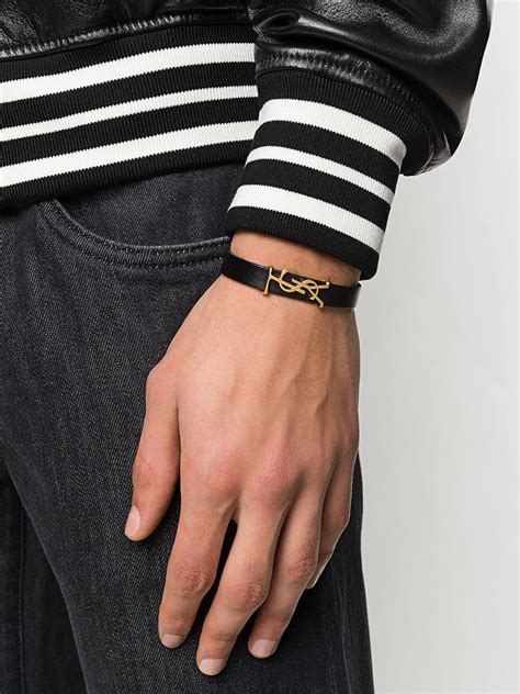 ysl bracelet for men|st laurent jewelry for men.